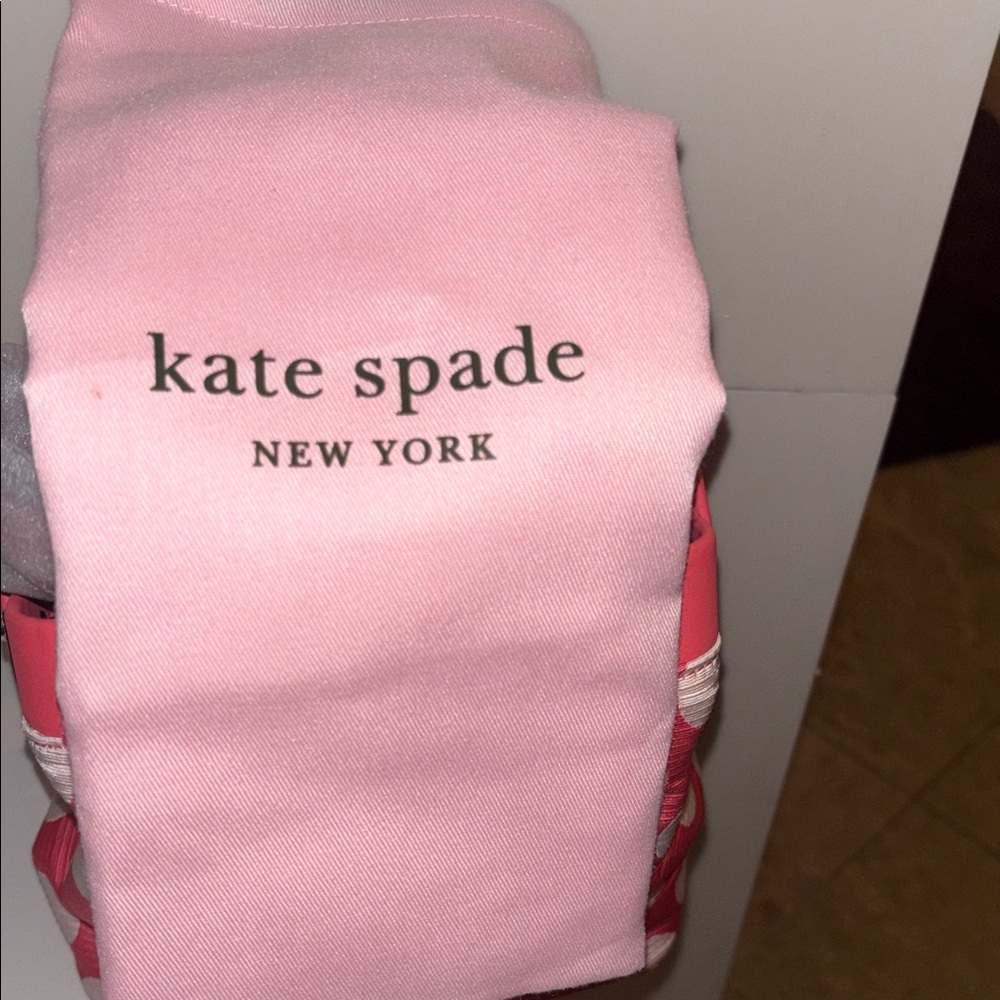 Kate Spade Pink Mini Bag with White Dots - Picture 9 of 10